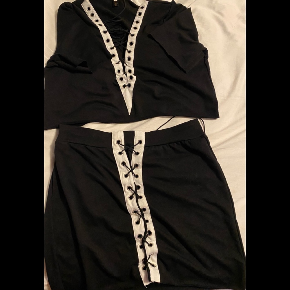 Two piece skirt outfit brand new